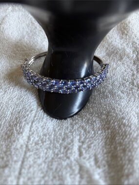Sterling silver tanzanite Bracelet with Blue Stones - Elegant Women's Jewelry